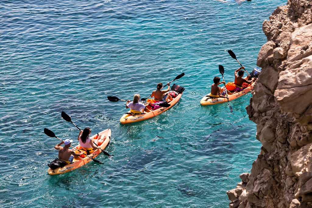 Kayaking in Greece